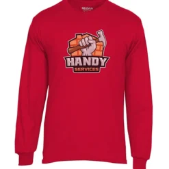 Gildan 5.5-oz DryBlend 50/50 LS T-Shirt - Full Color