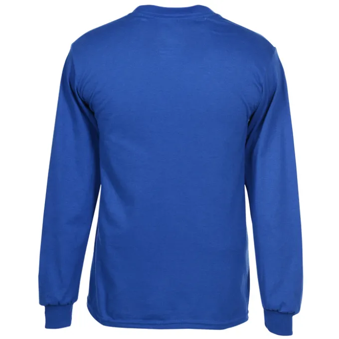 Gildan 5.5-oz DryBlend 50/50 LS T-Shirt - Full Color
