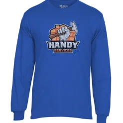 Gildan 5.5-oz DryBlend 50/50 LS T-Shirt - Full Color