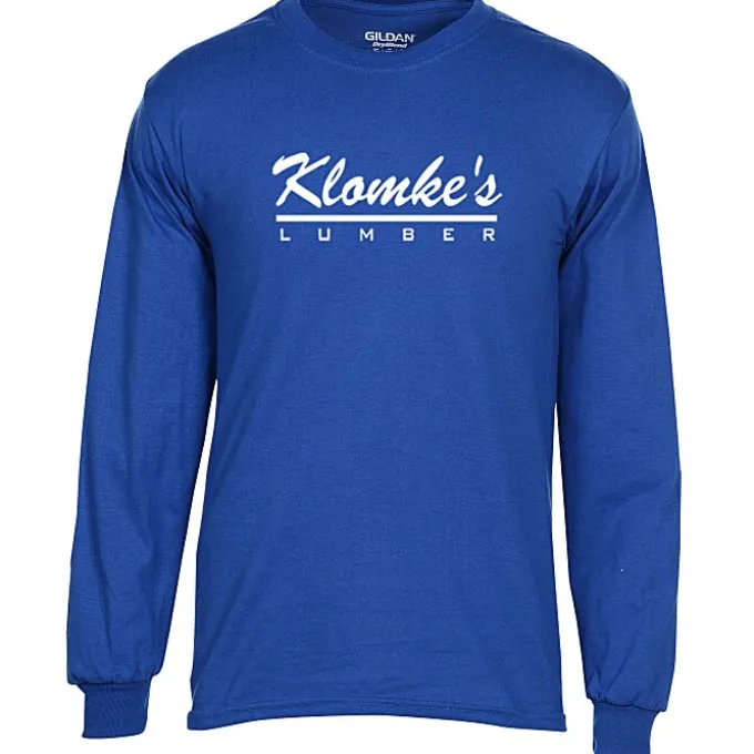 Gildan 5.5-oz DryBlend 50/50 LS T-Shirt - Screen