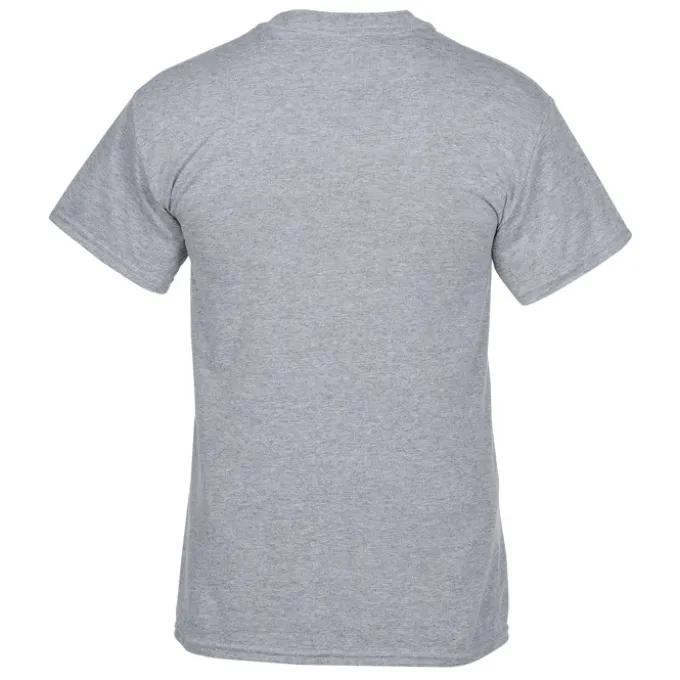 Gildan 5.5-oz DryBlend 50/50 Pocket T-Shirt - Embroidered