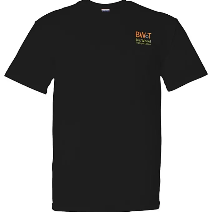 Gildan 5.5-oz DryBlend 50/50 Pocket T-Shirt - Embroidered