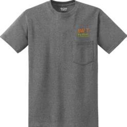 Gildan 5.5-oz DryBlend 50/50 Pocket T-Shirt - Embroidered