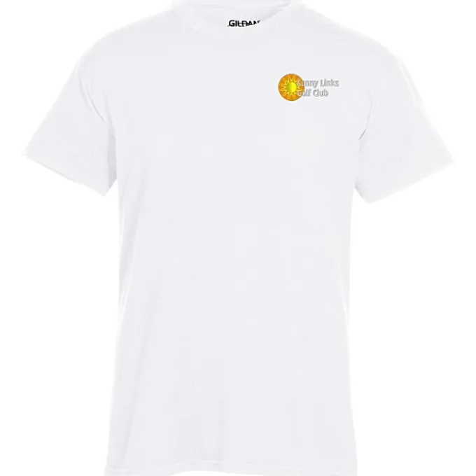 Gildan 5.5-oz DryBlend 50/50 T-Shirt - Embroidered