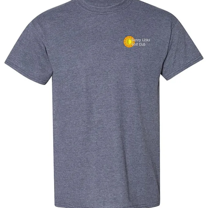 Gildan 5.5-oz DryBlend 50/50 T-Shirt - Embroidered