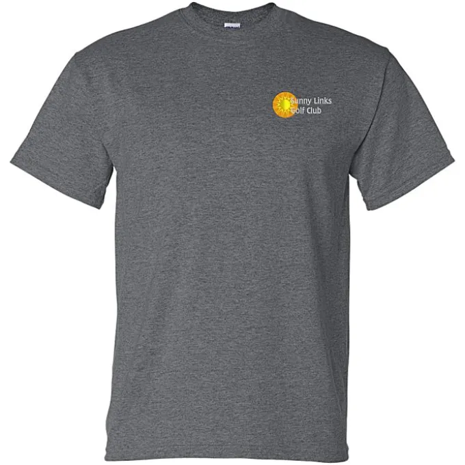 Gildan 5.5-oz DryBlend 50/50 T-Shirt - Embroidered