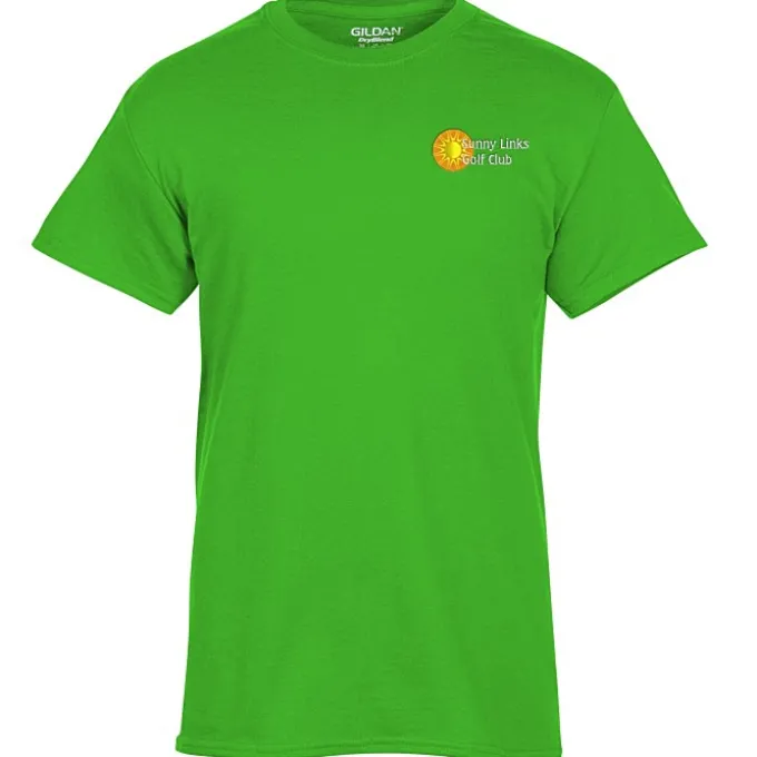 Gildan 5.5-oz DryBlend 50/50 T-Shirt - Embroidered