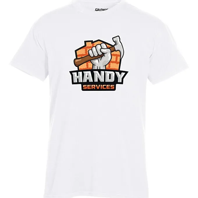 Gildan 5.5-oz DryBlend 50/50 T-Shirt - Full Color