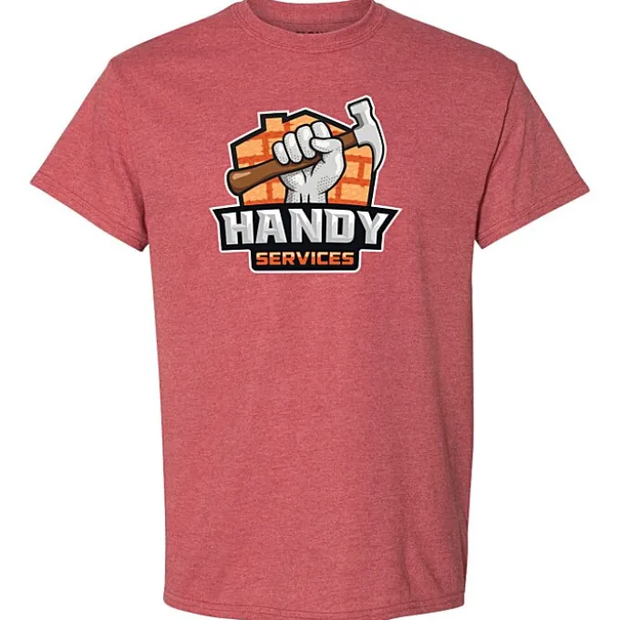 Gildan 5.5-oz DryBlend 50/50 T-Shirt - Full Color