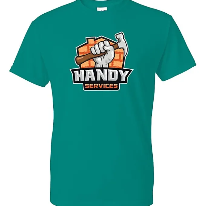 Gildan 5.5-oz DryBlend 50/50 T-Shirt - Full Color