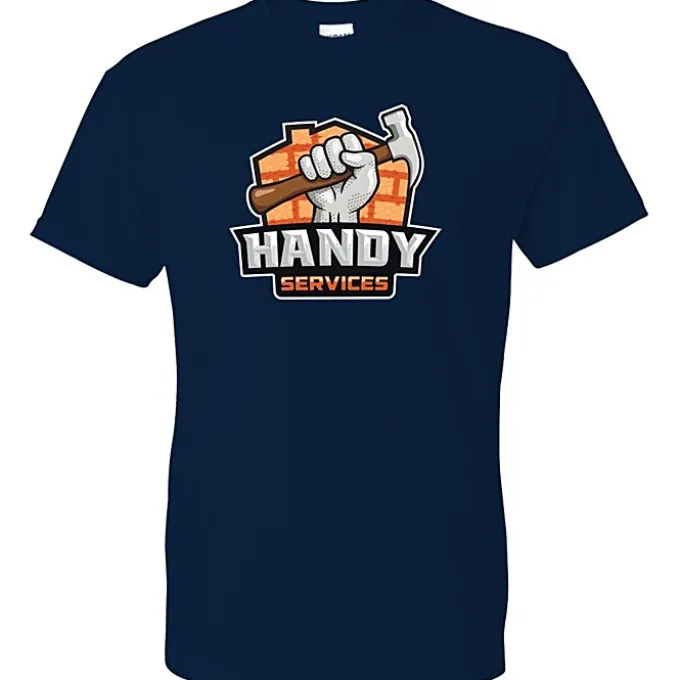 Gildan 5.5-oz DryBlend 50/50 T-Shirt - Full Color