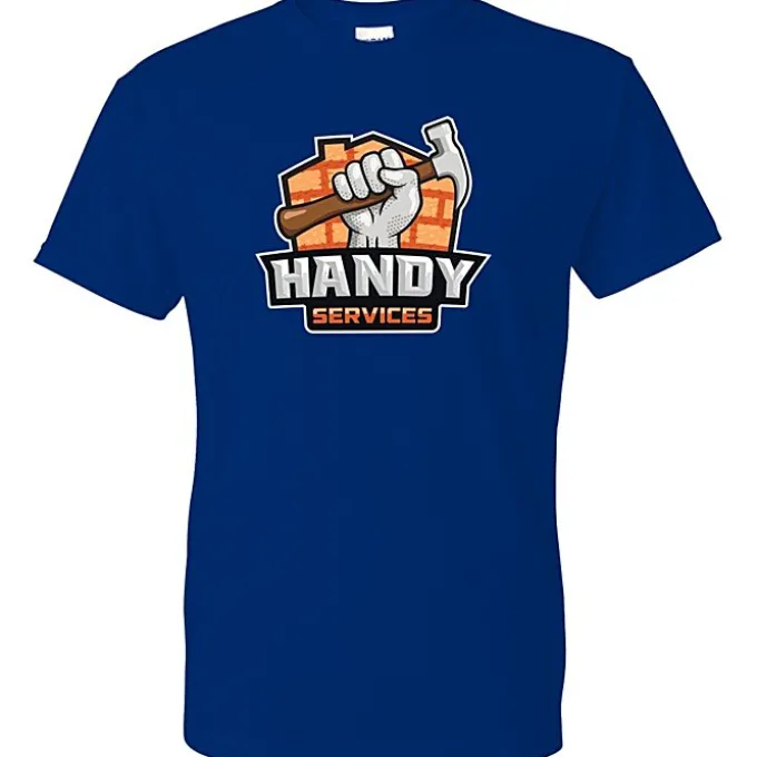 Gildan 5.5-oz DryBlend 50/50 T-Shirt - Full Color