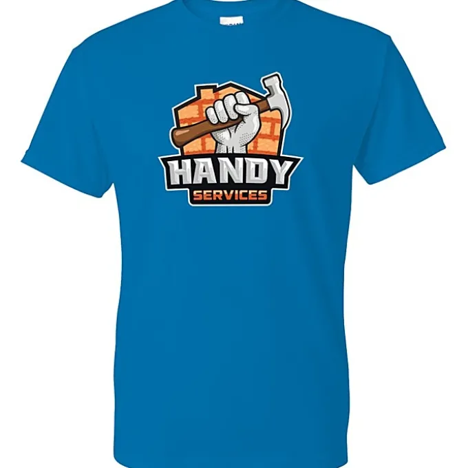 Gildan 5.5-oz DryBlend 50/50 T-Shirt - Full Color