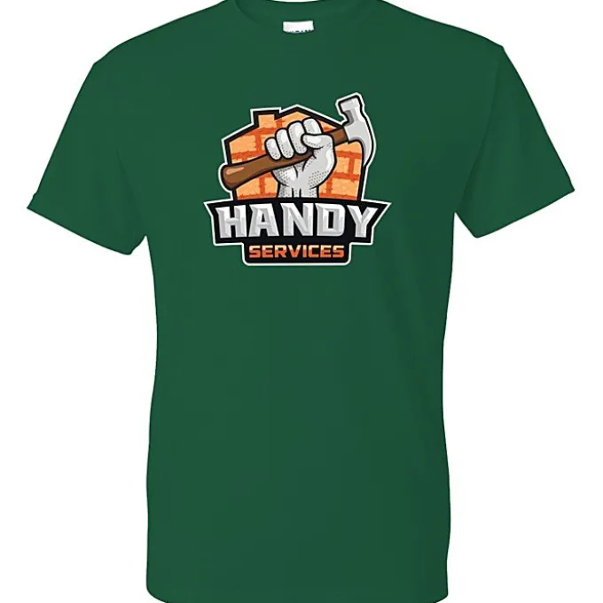 Gildan 5.5-oz DryBlend 50/50 T-Shirt - Full Color