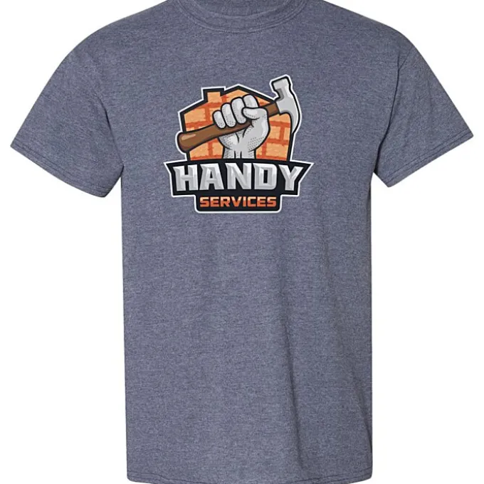 Gildan 5.5-oz DryBlend 50/50 T-Shirt - Full Color
