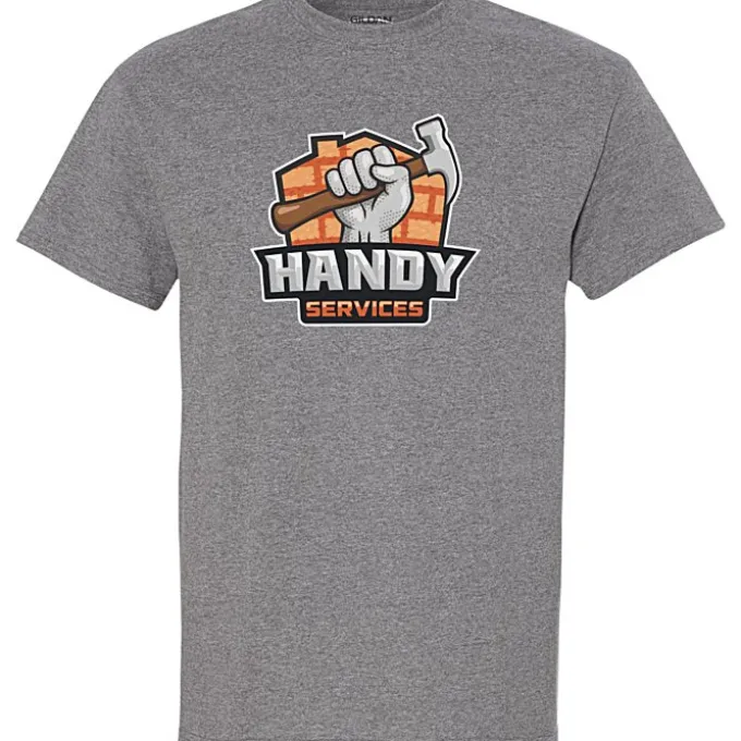 Gildan 5.5-oz DryBlend 50/50 T-Shirt - Full Color