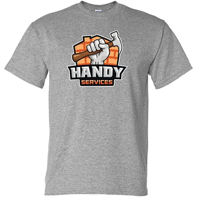 Gildan 5.5-oz DryBlend 50/50 T-Shirt - Full Color