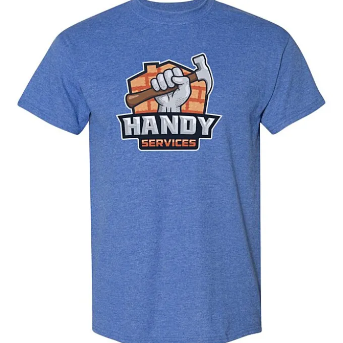 Gildan 5.5-oz DryBlend 50/50 T-Shirt - Full Color