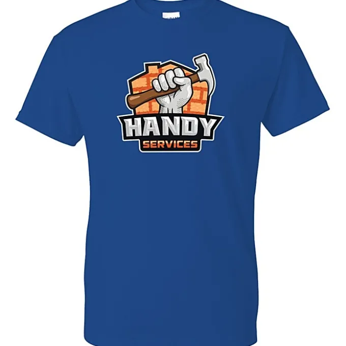 Gildan 5.5-oz DryBlend 50/50 T-Shirt - Full Color