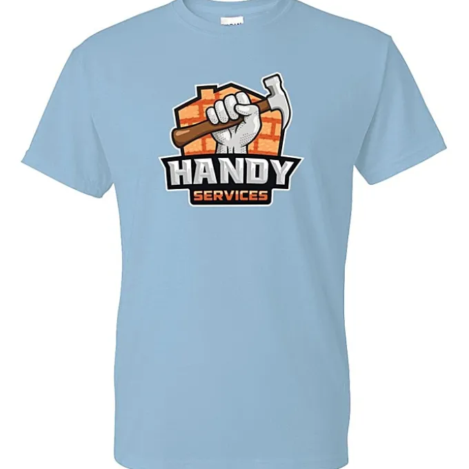 Gildan 5.5-oz DryBlend 50/50 T-Shirt - Full Color