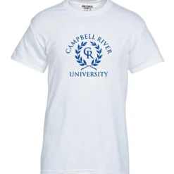 Gildan 5.5-oz DryBlend 50/50 T-Shirt - Screen - White