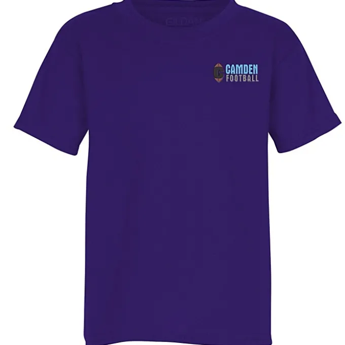 Gildan 5.5-oz DryBlend 50/50 T-Shirt - Youth - Embroidered