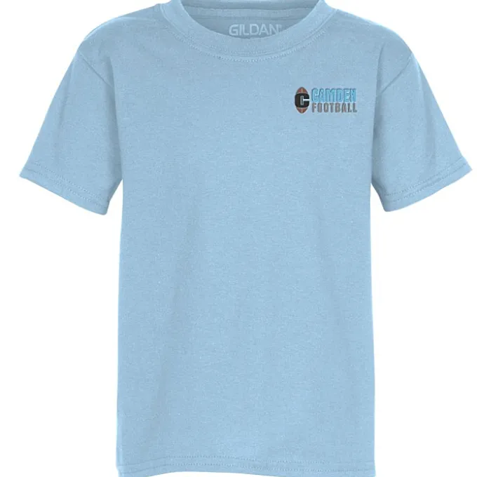 Gildan 5.5-oz DryBlend 50/50 T-Shirt - Youth - Embroidered