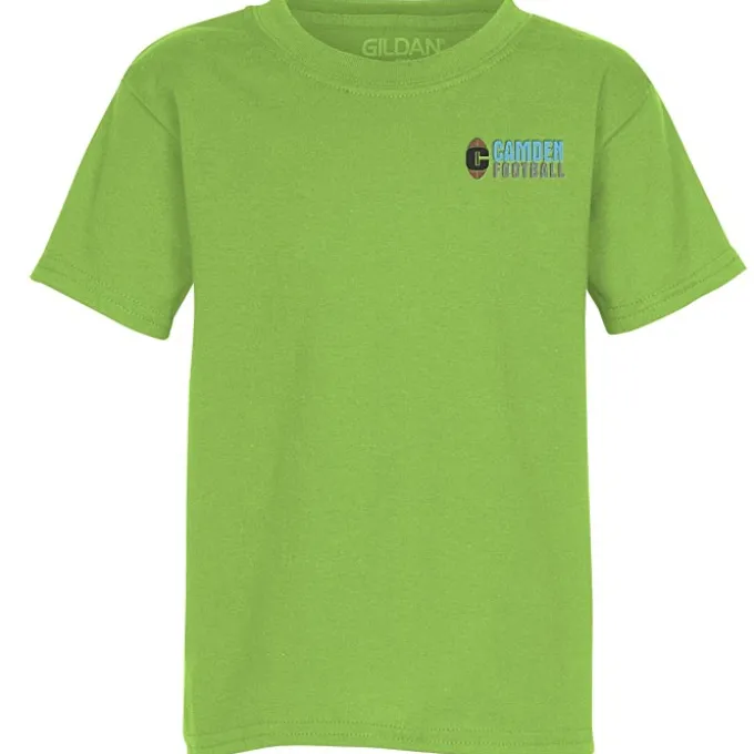 Gildan 5.5-oz DryBlend 50/50 T-Shirt - Youth - Embroidered
