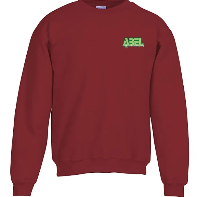 Gildan 8-oz Heavy Blend 50/50 Crew Sweatshirt - Embroidered