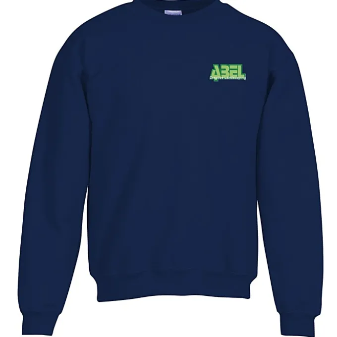 Gildan 8-oz Heavy Blend 50/50 Crew Sweatshirt - Embroidered