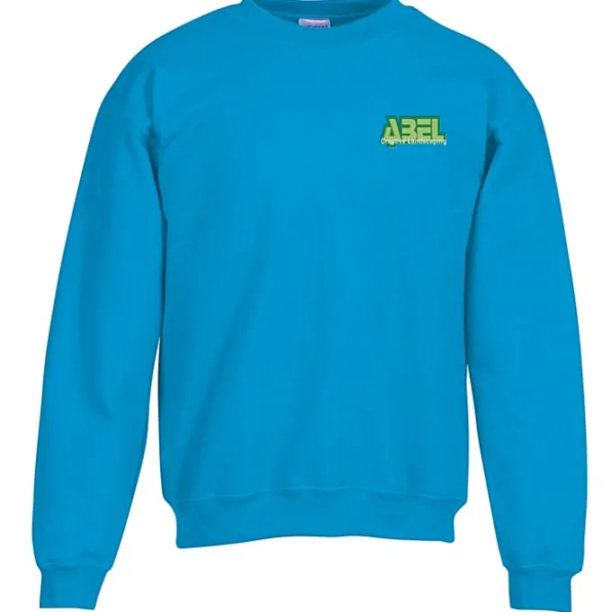 Gildan 8-oz Heavy Blend 50/50 Crew Sweatshirt - Embroidered