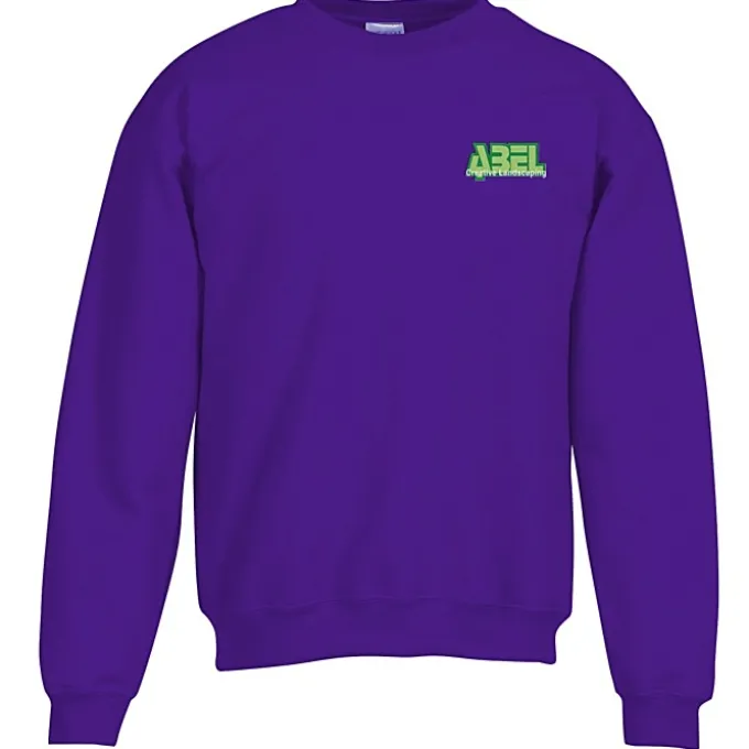 Gildan 8-oz Heavy Blend 50/50 Crew Sweatshirt - Embroidered