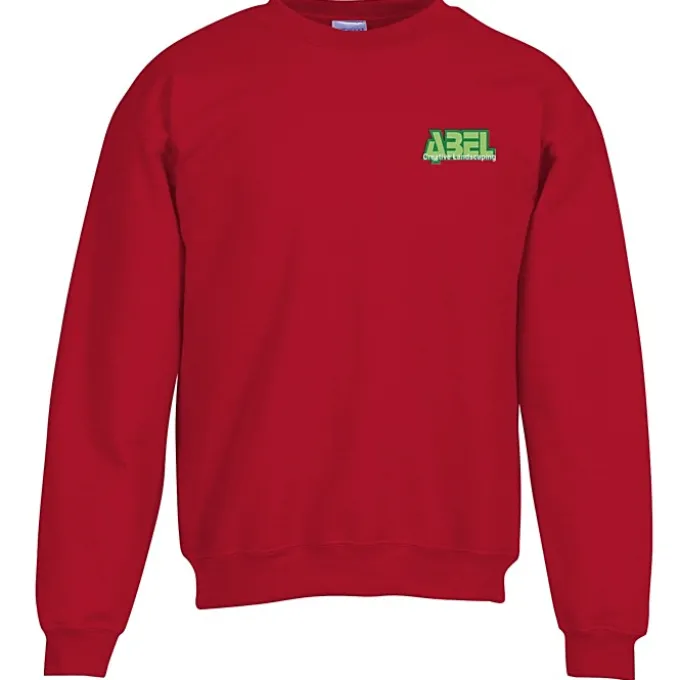 Gildan 8-oz Heavy Blend 50/50 Crew Sweatshirt - Embroidered