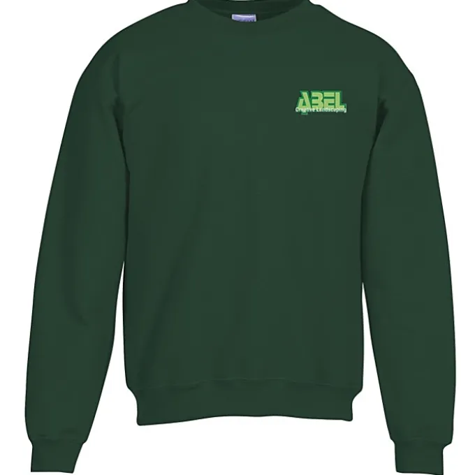 Gildan 8-oz Heavy Blend 50/50 Crew Sweatshirt - Embroidered