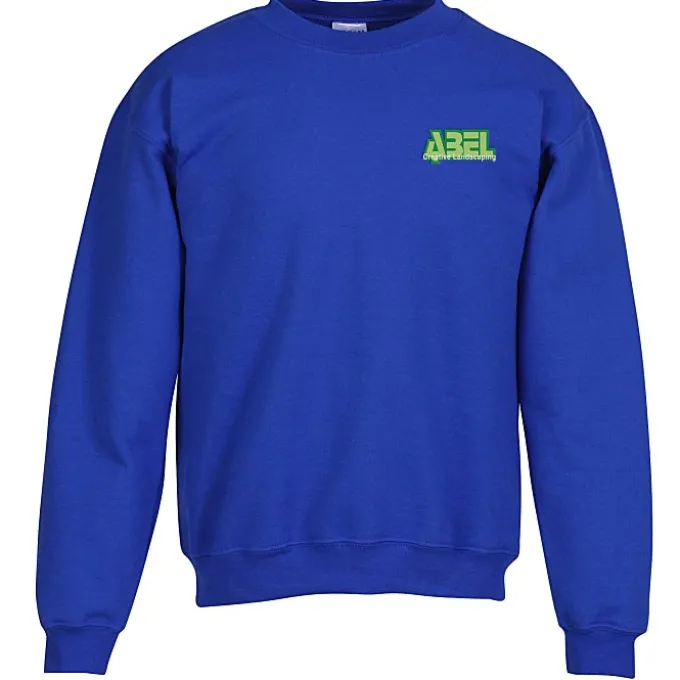 Gildan 8-oz Heavy Blend 50/50 Crew Sweatshirt - Embroidered