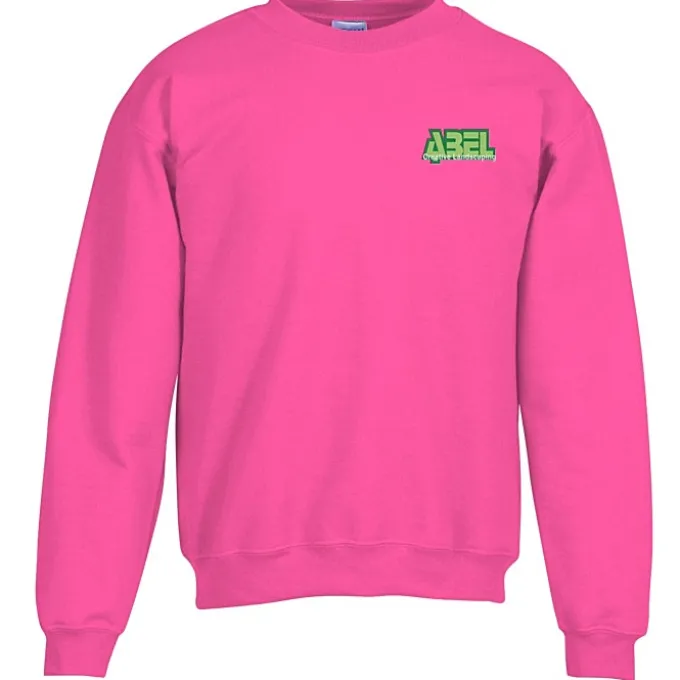 Gildan 8-oz Heavy Blend 50/50 Crew Sweatshirt - Embroidered