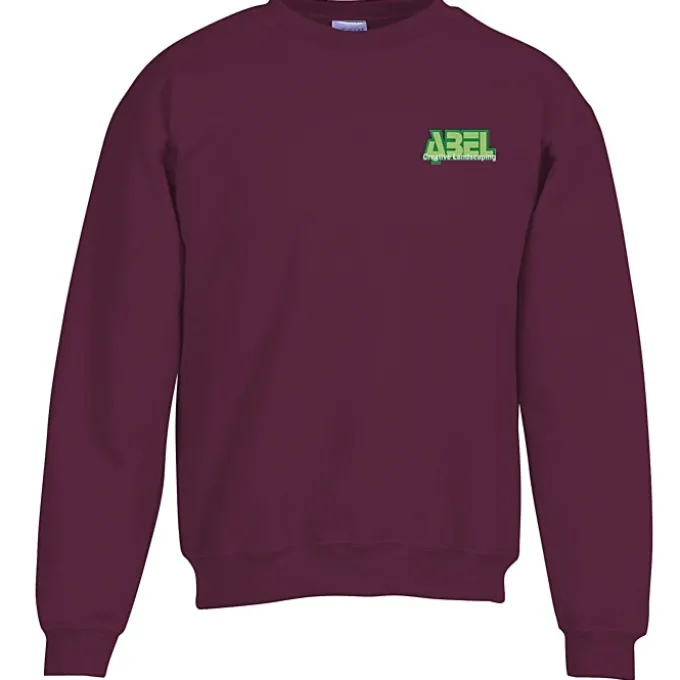 Gildan 8-oz Heavy Blend 50/50 Crew Sweatshirt - Embroidered