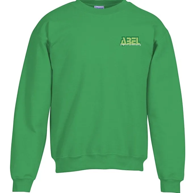 Gildan 8-oz Heavy Blend 50/50 Crew Sweatshirt - Embroidered