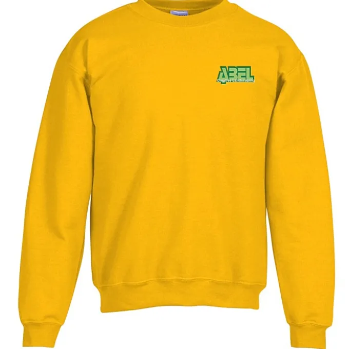 Gildan 8-oz Heavy Blend 50/50 Crew Sweatshirt - Embroidered