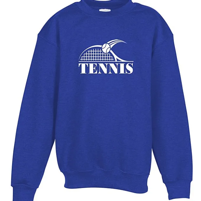 Gildan 8-oz Heavy Blend 50/50 Crew Sweatshirt - Youth - Screen