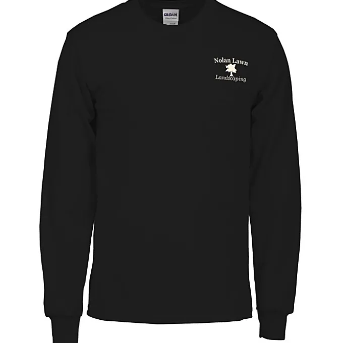 Gildan 6-oz Ultra Cotton LS Pocket T-Shirt - Colors - Screen