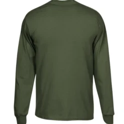 Gildan 6-oz Ultra Cotton LS T-Shirt - Men's - Embroidered