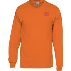 Gildan 6-oz Ultra Cotton LS T-Shirt - Men's - Embroidered