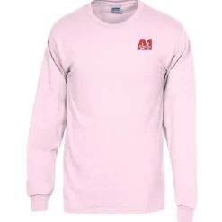 Gildan 6-oz Ultra Cotton LS T-Shirt - Men's - Embroidered