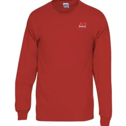 Gildan 6-oz Ultra Cotton LS T-Shirt - Men's - Embroidered