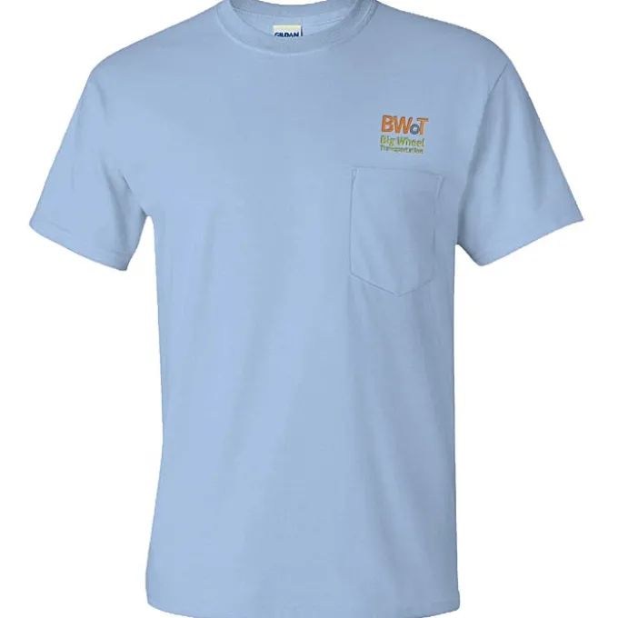 Gildan 6-oz Ultra Cotton Pocket T-Shirt - Embroidered