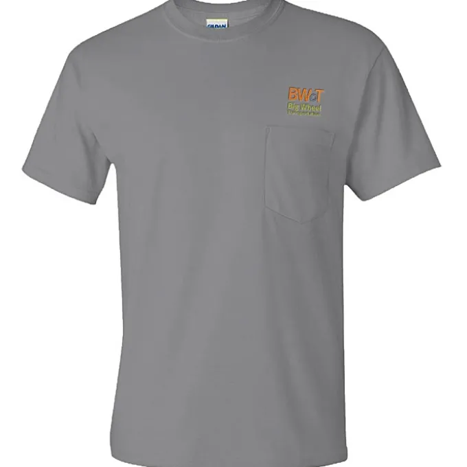 Gildan 6-oz Ultra Cotton Pocket T-Shirt - Embroidered