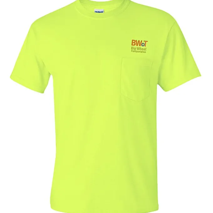Gildan 6-oz Ultra Cotton Pocket T-Shirt - Embroidered