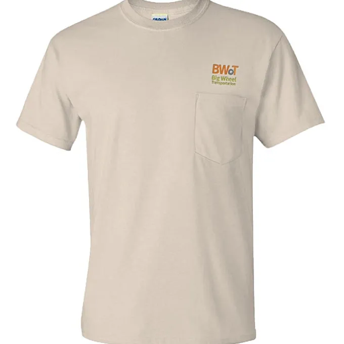 Gildan 6-oz Ultra Cotton Pocket T-Shirt - Embroidered