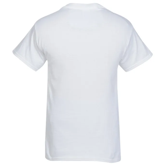 Gildan 6-oz Ultra Cotton Pocket T-Shirt - Screen - White